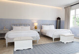 VILLA BOKEH I Jr. Suite (Celeste) I 2 Queen Beds